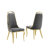 Khailee Glass Top Double Pedestal Dining Set-861198490-861198491-861076895
