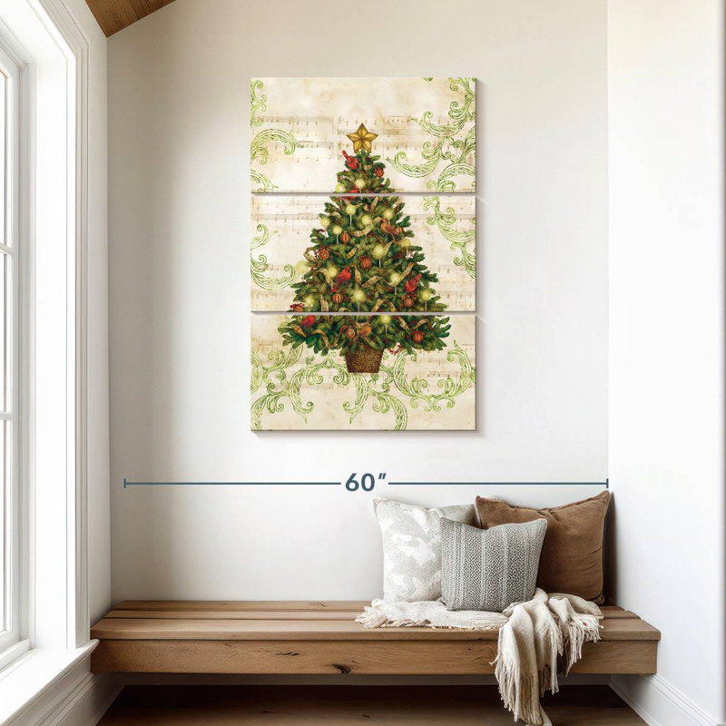 Arbre de Noël Lelend, H 45 po x l 28 po