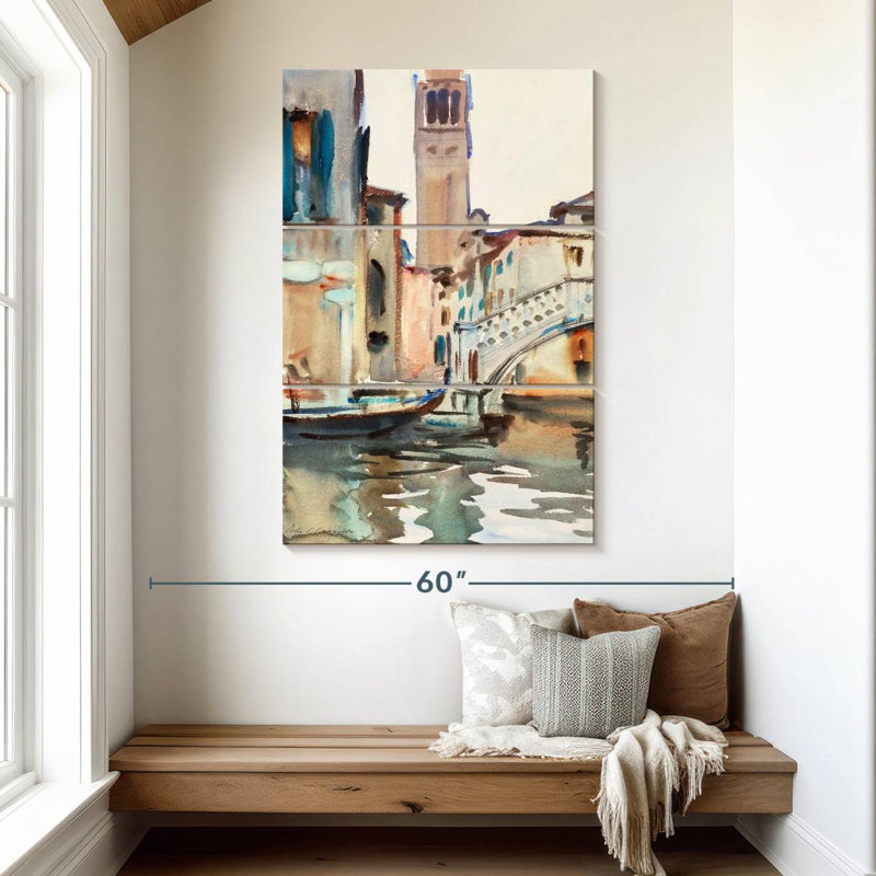 Nicci A Bridge and Campanile Venice 1902-1904, H 50 po x l 32 po