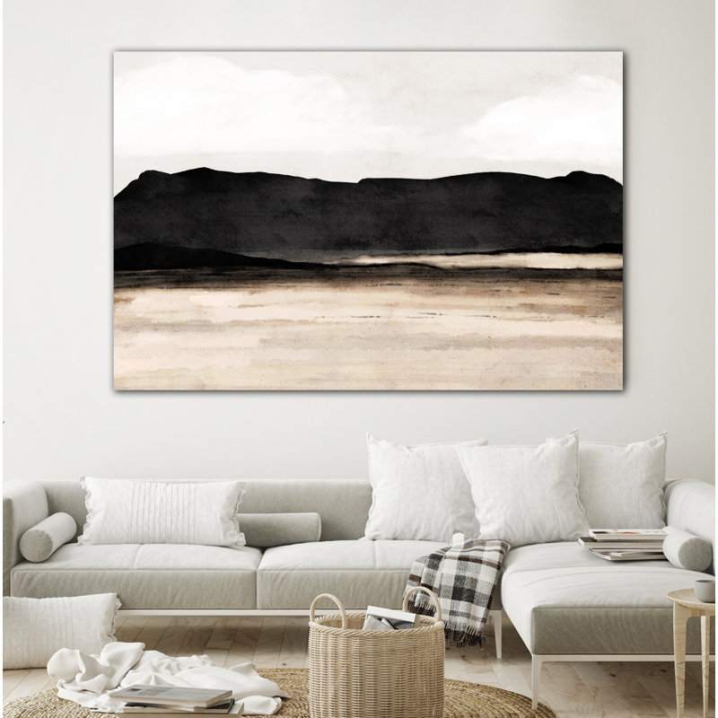 Plénitude - Peinture sur toile sans cadre, H 48 po x l 72 po x P 1,5 po