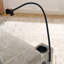 Canapé inclinable simple avec dossier réglable manuellement, port de charge USB sur le côté de l'accoudoir, support pour téléphone inclus, rangement caché pour l'accoudoir et repose-pieds assorti-1874745970