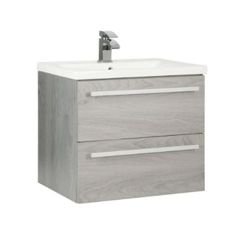Milayah 600mm Single Bathroom Vanity with Vitreous China Basin