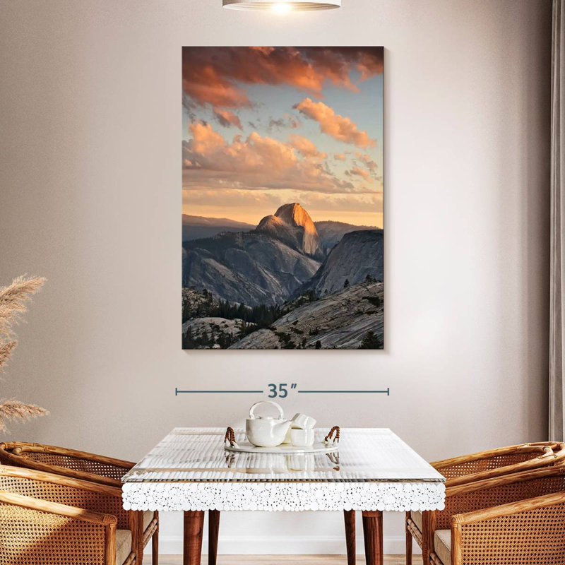 Alvord Yosemite Above The Clouds, 51" H x 34" W