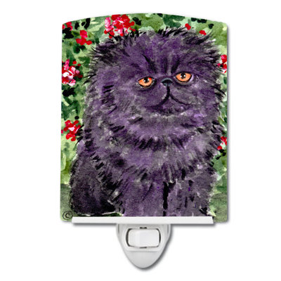 Persian Cat Ceramic Night Light