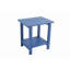 Élégante table d'appoint parfaite pour les collations de plein air et les douces après-midi de détente, matériau HiPS-409780041