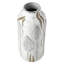 Embossed Leaves Ceramic Table Vase