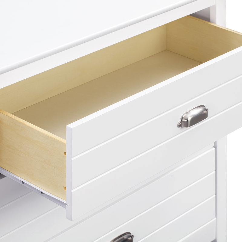 Commode 3 tiroirs Nolan, Blanc