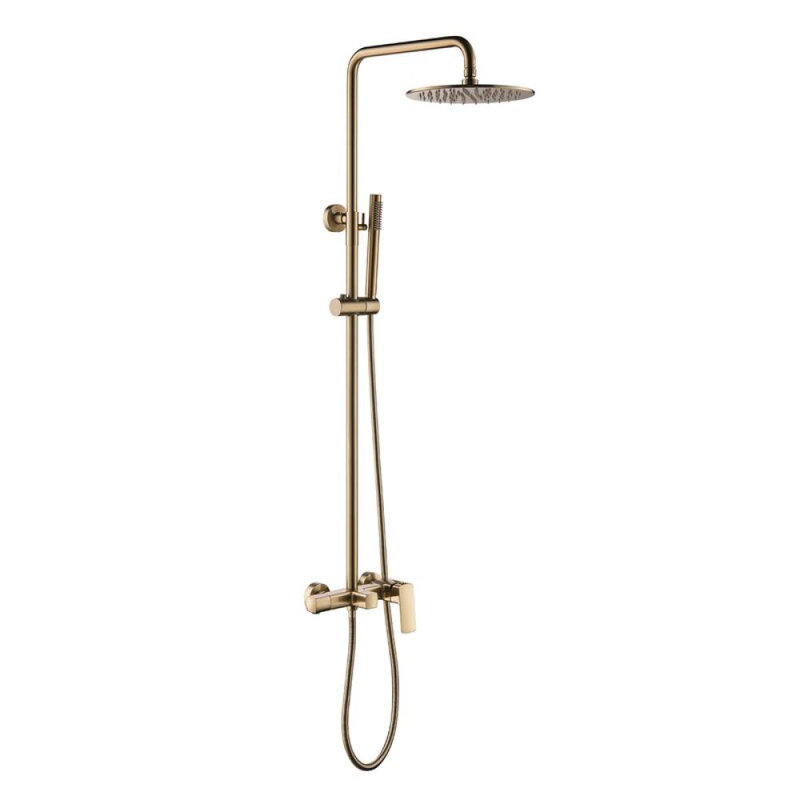 Système de douche complet avec valve brute