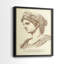 WOMEN Series DCII - reproduction encadrée de qualité supérieure - prête à être accrochée - aucun clou requis-2092055470-2092055471