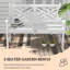 Banc de jardin extérieur en bois Heriberto-1243578418