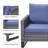 Ingvald Wicker 7 - Person Patio Conversation Set with Cushions-3086795