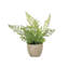 Ensemble de 3 plantes artificielles en pot