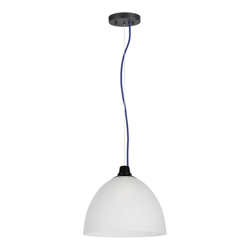Luminaire suspendu pour dôme simple 1 lumières
