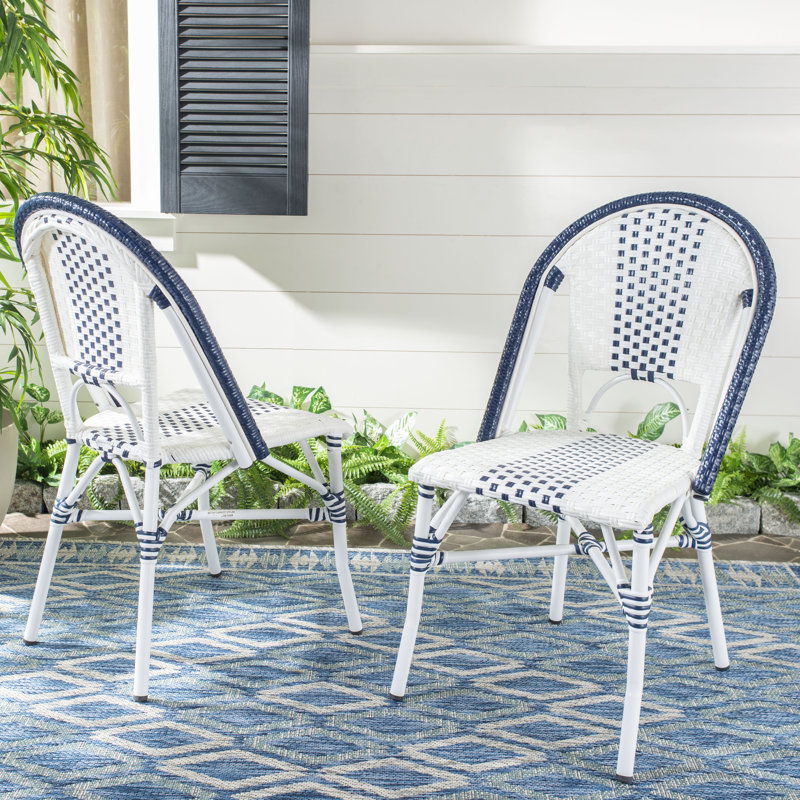 Chaise de patio empilable Laraine
