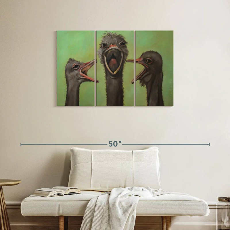Ketti Three Tenors, 24" H x 38" W