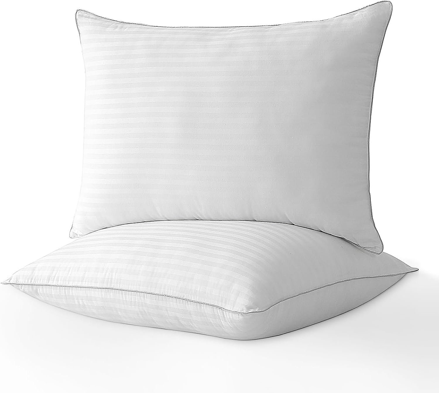 GAIAM Om Soft Aero Loft Knit Down Alternative Pillow Twin Pack