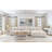 Cassidy Sand Upholstered Sectional Sofa-122910552