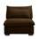 Canapé moderne sans accoudoirs pour une combinaison flexible pour devenir un canapé 2 places 3 places 4 places; Canapé sans accoudoirs