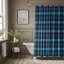 Rideau de douche Plaid Teal - Premium-1773992542