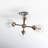 Blevins Glass Semi Flush Mount-194673020-169293195