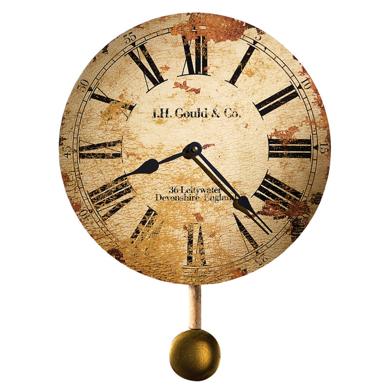 Wood Pendulum Wall Clock