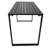 Plyler Rectangular 4 - Person 43.3'' Long Picnic Table