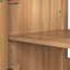 Meuble-lavabo en bois 36 po avec portes à fermeture en douceur, tiroirs et tablette réglable