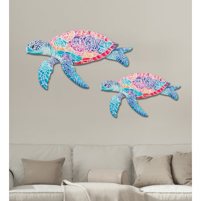 Ensemble de 2 décorations murales d'extérieur 17 pouces