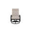 Chaise berçante pivotante réglable avec coussins Askar-26024619-26026970-26026975