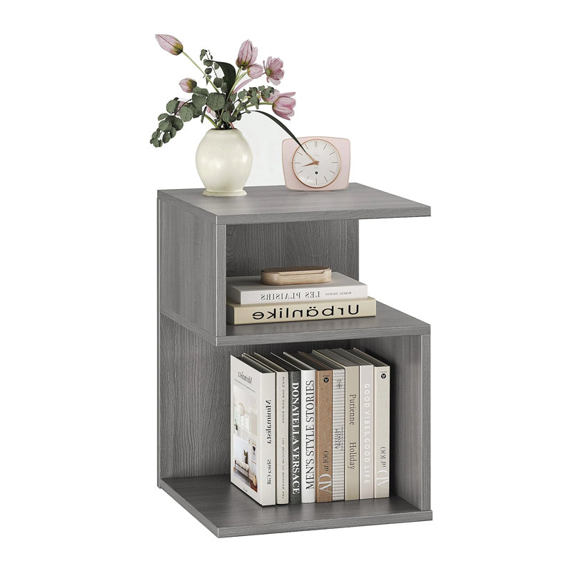 Table de bout Carfi Lush, Gris