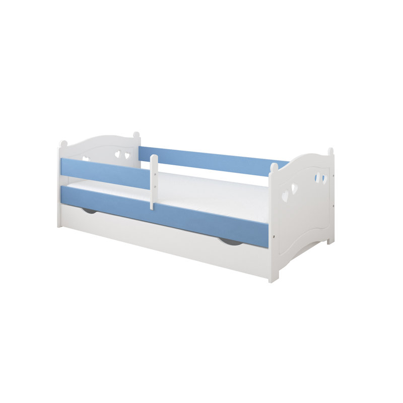 Raymond Cabin Bed with Storage Included, Blue, European Toddler (80 x 160cm), 80 x 160cm