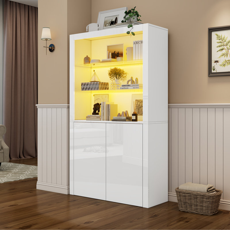 100 cm W Display Cabinet with Lighting