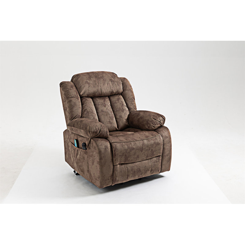 Fauteuil inclinable électrique Power, Brun