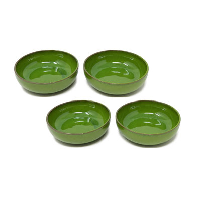 Selena - Shallow Bowl 14cm - Blue - Set Of 4