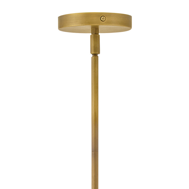 Greta Lrg Linen Pendant Light by Hinkley, Gold