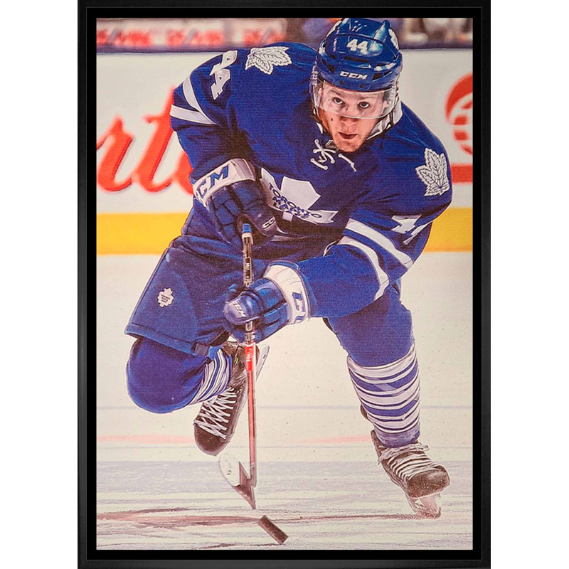Toile encadrée 20 po x 29 po Morgan Rielly Toronto Maple Leafs
