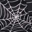 Fauteuil à billes 3 pi Spiderweb, noir et blanc