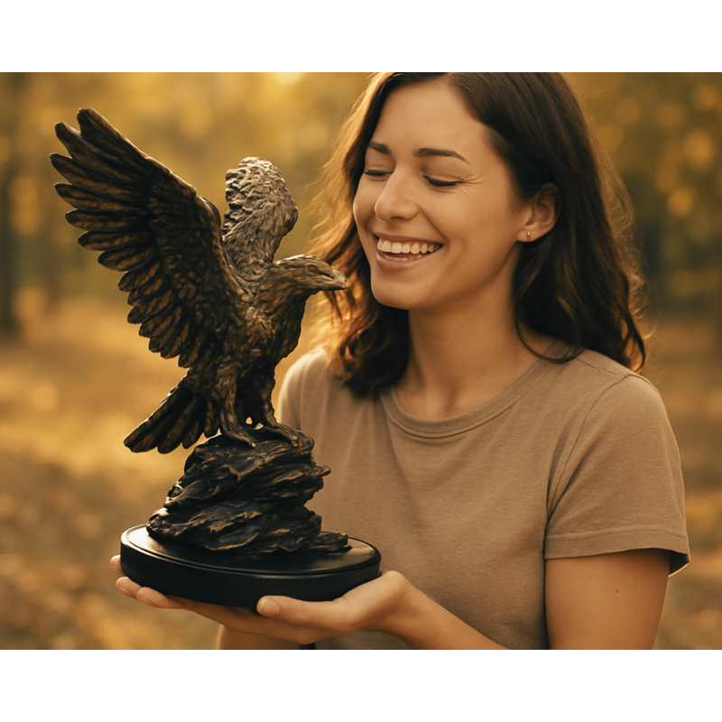 Eagle Statue Decor For High-End Office & Living Room Art