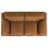Hudson Orange 2-piece Upholstered Sofa Set