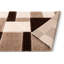Tapis à poil long brun / gris Cobina-56422971