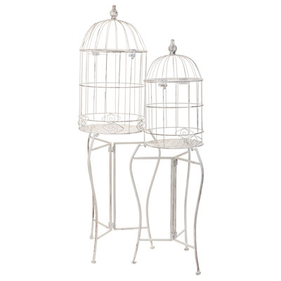 Saturmino Iron Plant Stand 2 Tier