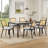 Fabric Upholstered Side Dining Chairs-2120704264