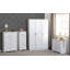 Henryville 3 Door Manufactured Wood Wardrobe-1357743438