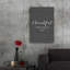 «Thankful for Every Day» par Lux + Me Designs, art mural en verre acrylique-1220376439