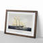 R.T.Y.C. Schr. Cambria Sail Ship - Picture Frame Painting Print-55601752-55601747