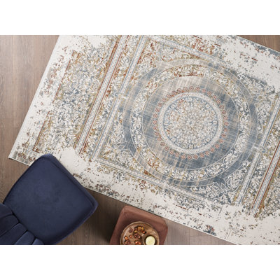 Valde Southwestern Machine Woven Area Rug
