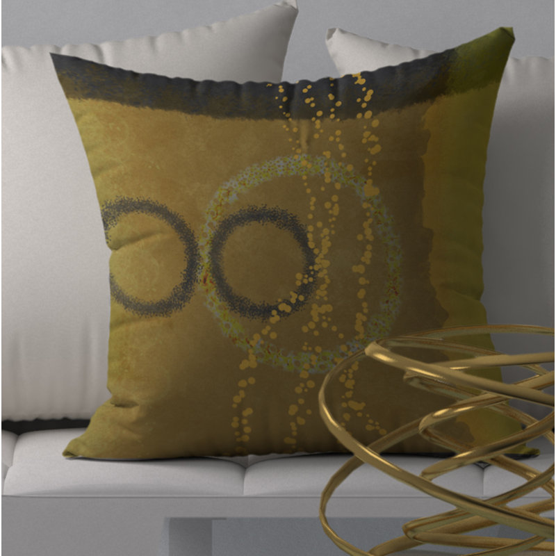  Housse et insert de coussin décoratif décoratif Immaculée épice, H 18 po x l 18 po