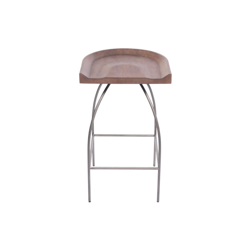 Jasper Stool with Metal Frame