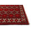 Tapis oriental antique rouge tribal 4 x 6 pi 5 po