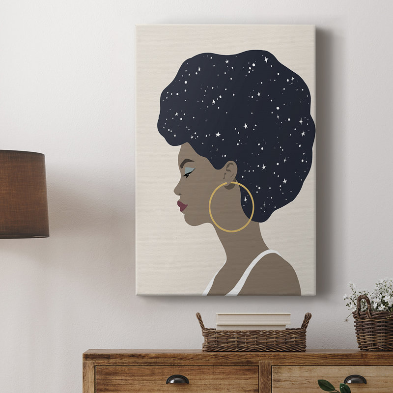 Heavenly Hair I - galerie sur mesure, H 27 po x l 18 po